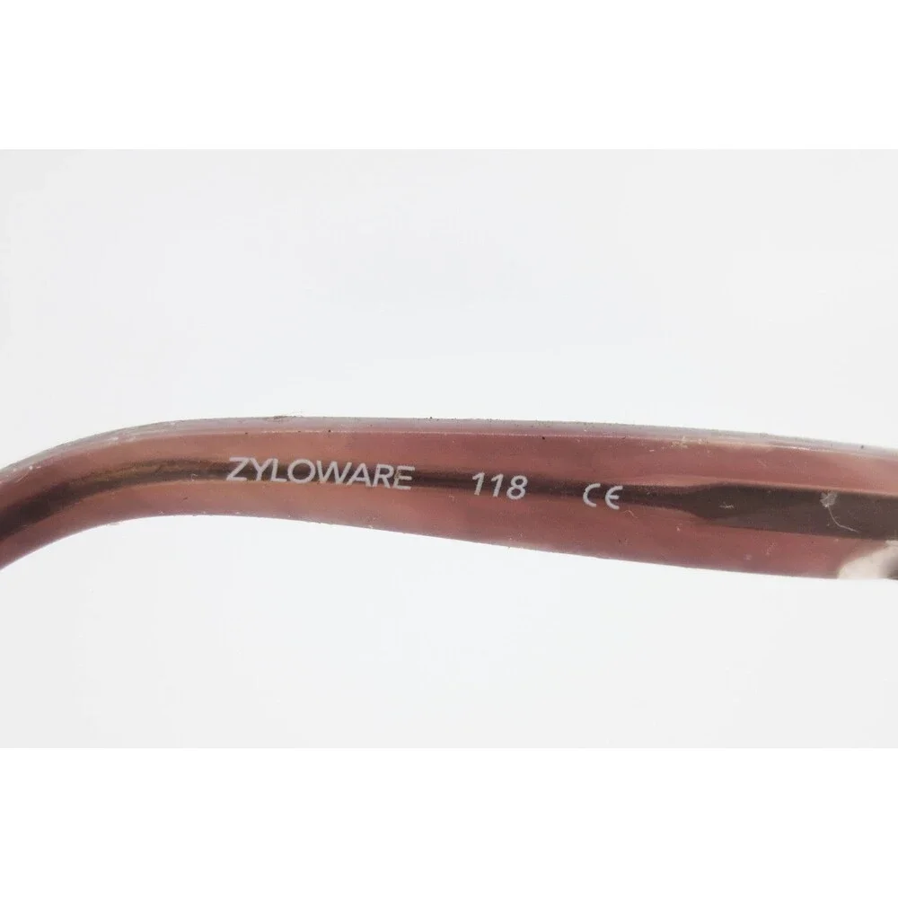 Sophia Loren M210 Zyloware Brown Semi Rimless Eyeglasses Frames 52-17-135